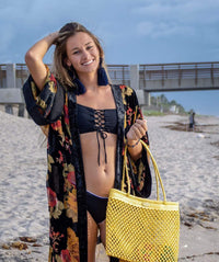 Alexandra Double Pom Tassel Earrings - Josephine Alexander Collective