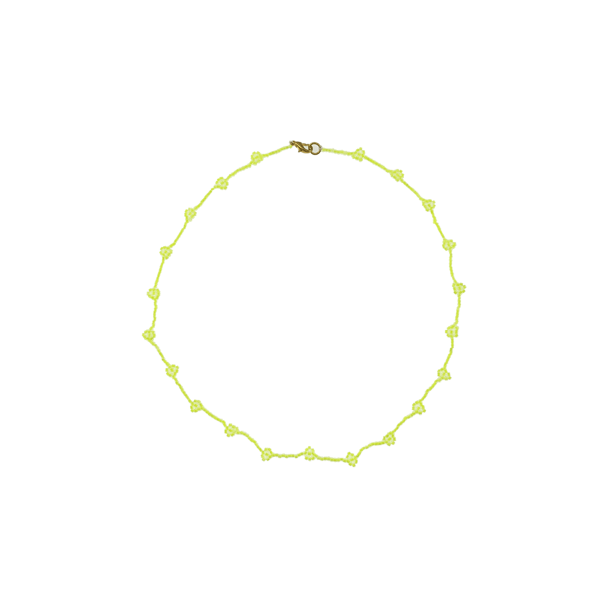 Beaded Daisy Necklace - Josephine Alexander Collective