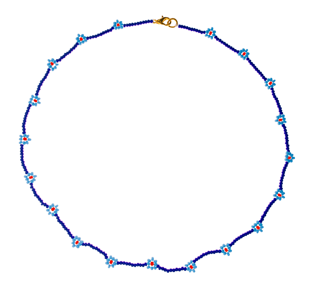 Beaded Daisy Necklace - Josephine Alexander Collective