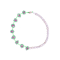 Pearl and Daisy Necklace - Josephine Alexander Collective