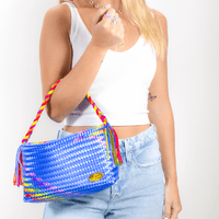 The Mel Handbag in Splash of Rainbow - Josephine Alexander Collective