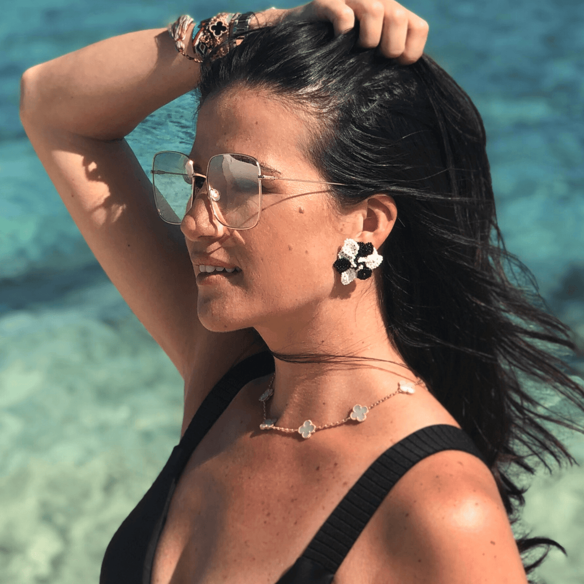 Wild Flower Earrings - Josephine Alexander Collective