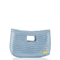 Alison Woven Clutch in Yellow - Josephine Alexander Collective