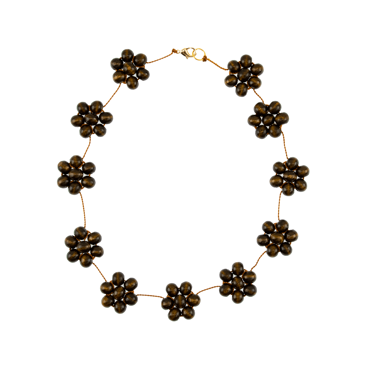 Bold Wood Bead Daisy Chain - Josephine Alexander Collective