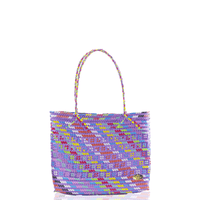 Chila Woven Bag - Diagonal Stripe - Josephine Alexander Collective