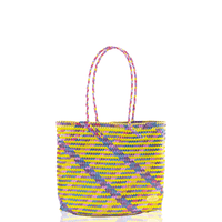 Chila Woven Bag - Diagonal Stripe - Josephine Alexander Collective