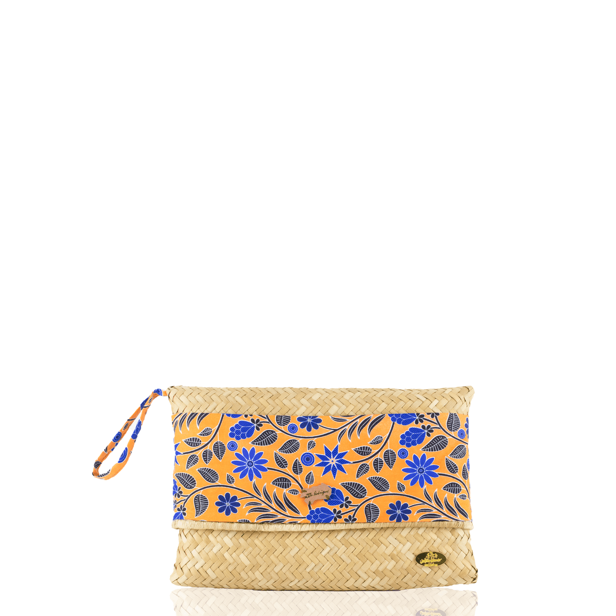 Mauritius Straw Clutch - Josephine Alexander Collective