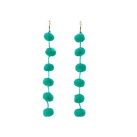 Pom Drop Earrings - Josephine Alexander Collective