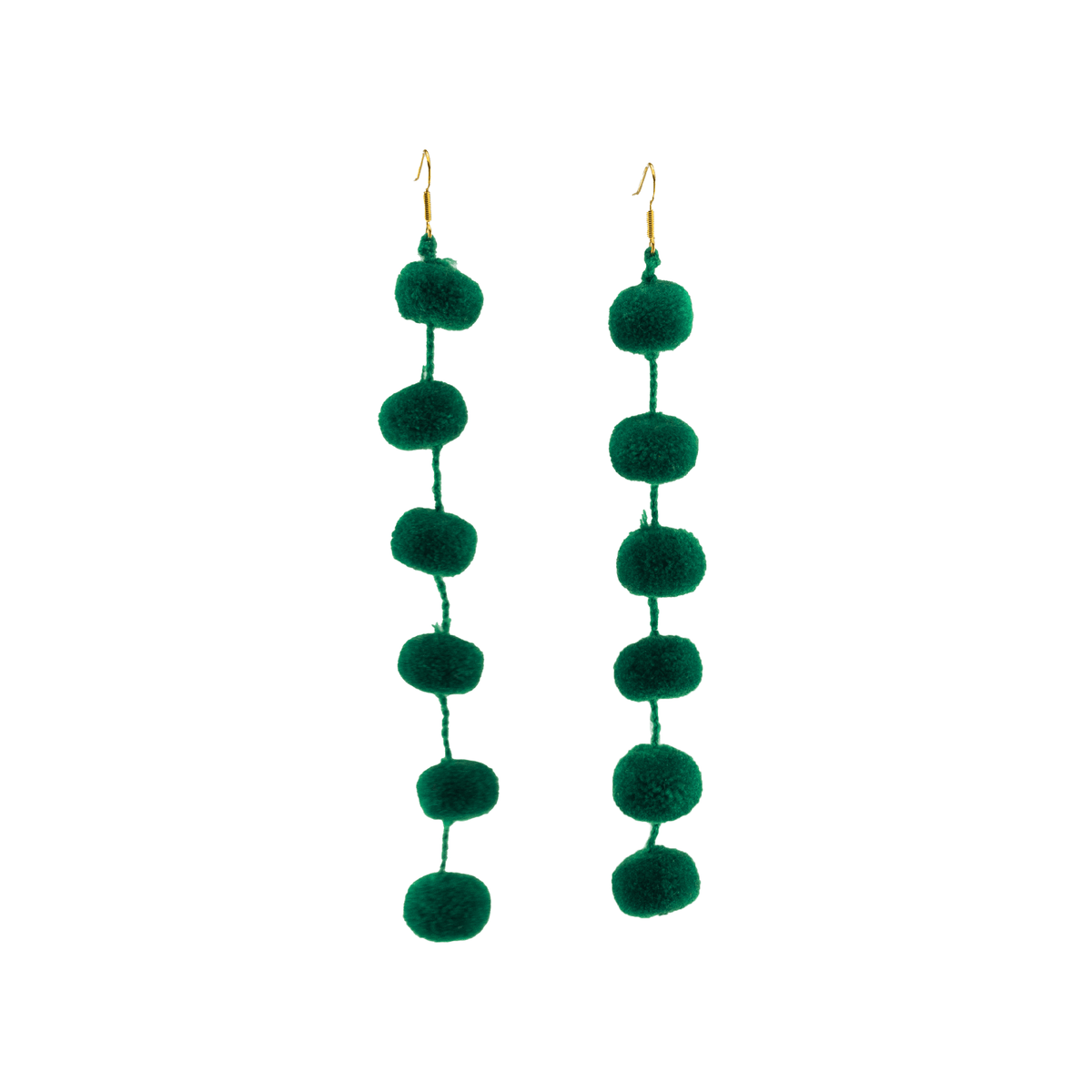 Pom Drop Earrings - Josephine Alexander Collective