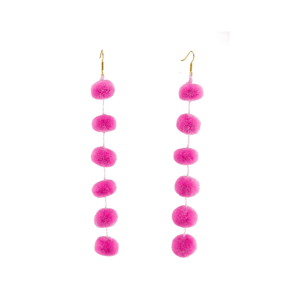Pom Drop Earrings - Josephine Alexander Collective