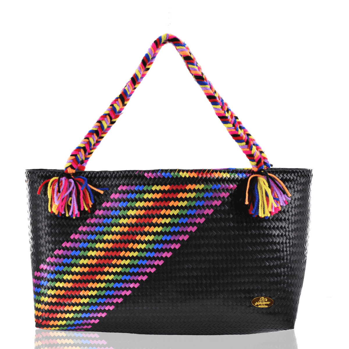 The Nicky Bag in Splash of Rainbow - Josephine Alexander Collective