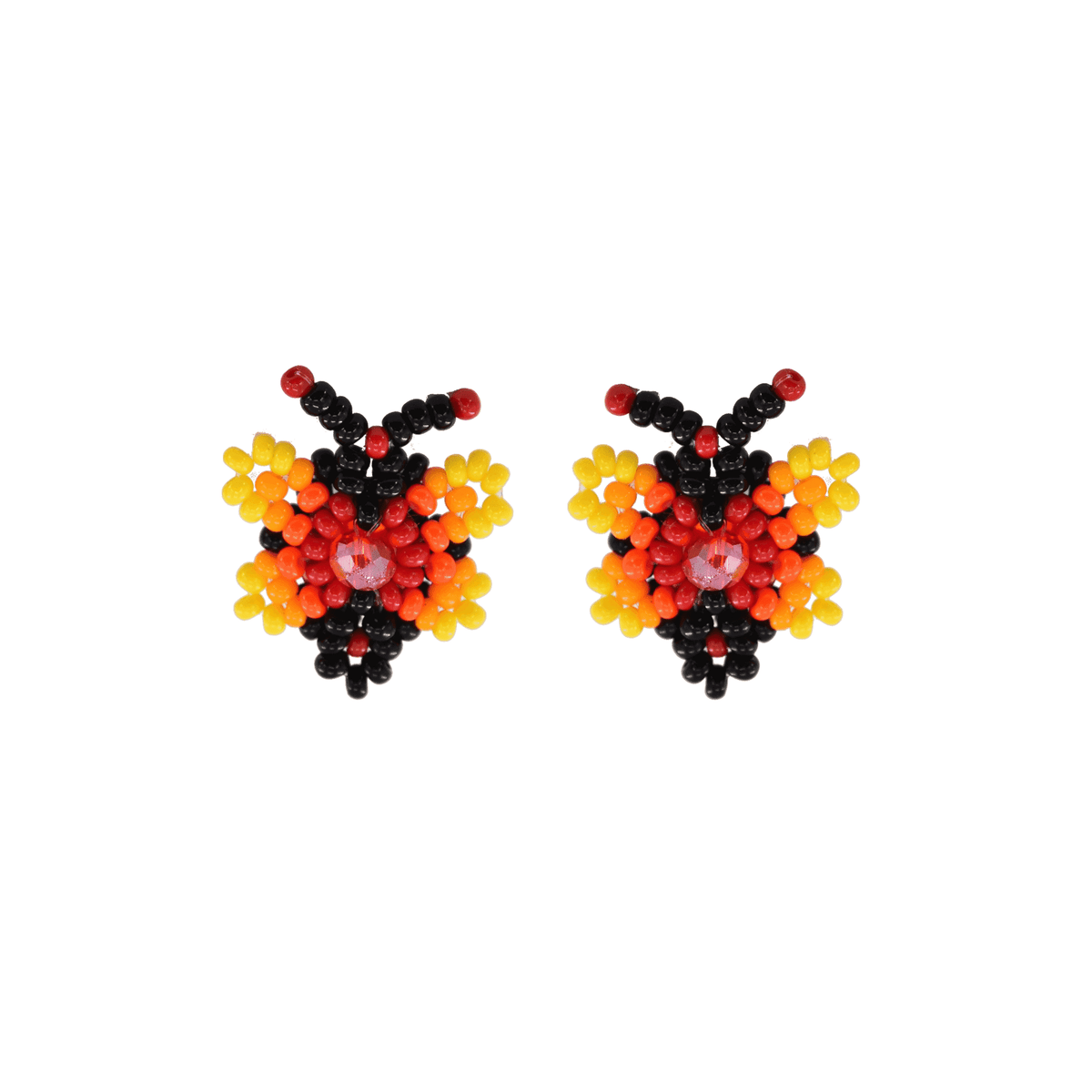 Butterfly Beaded Earrings - Josephine Alexander Collective