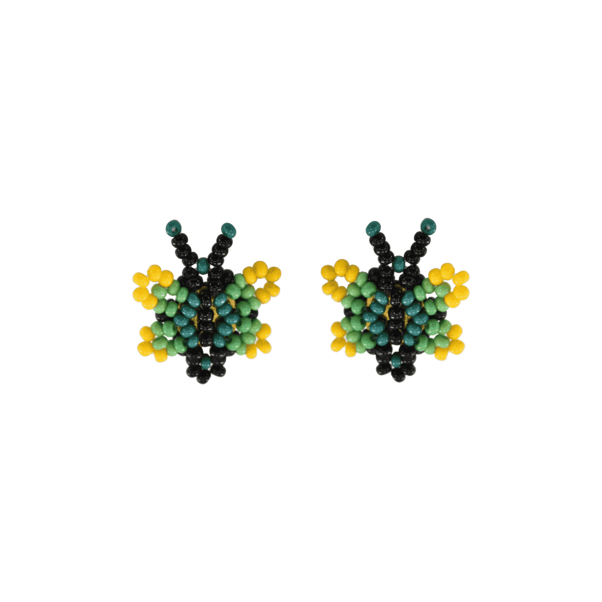 Butterfly Beaded Earrings - Josephine Alexander Collective