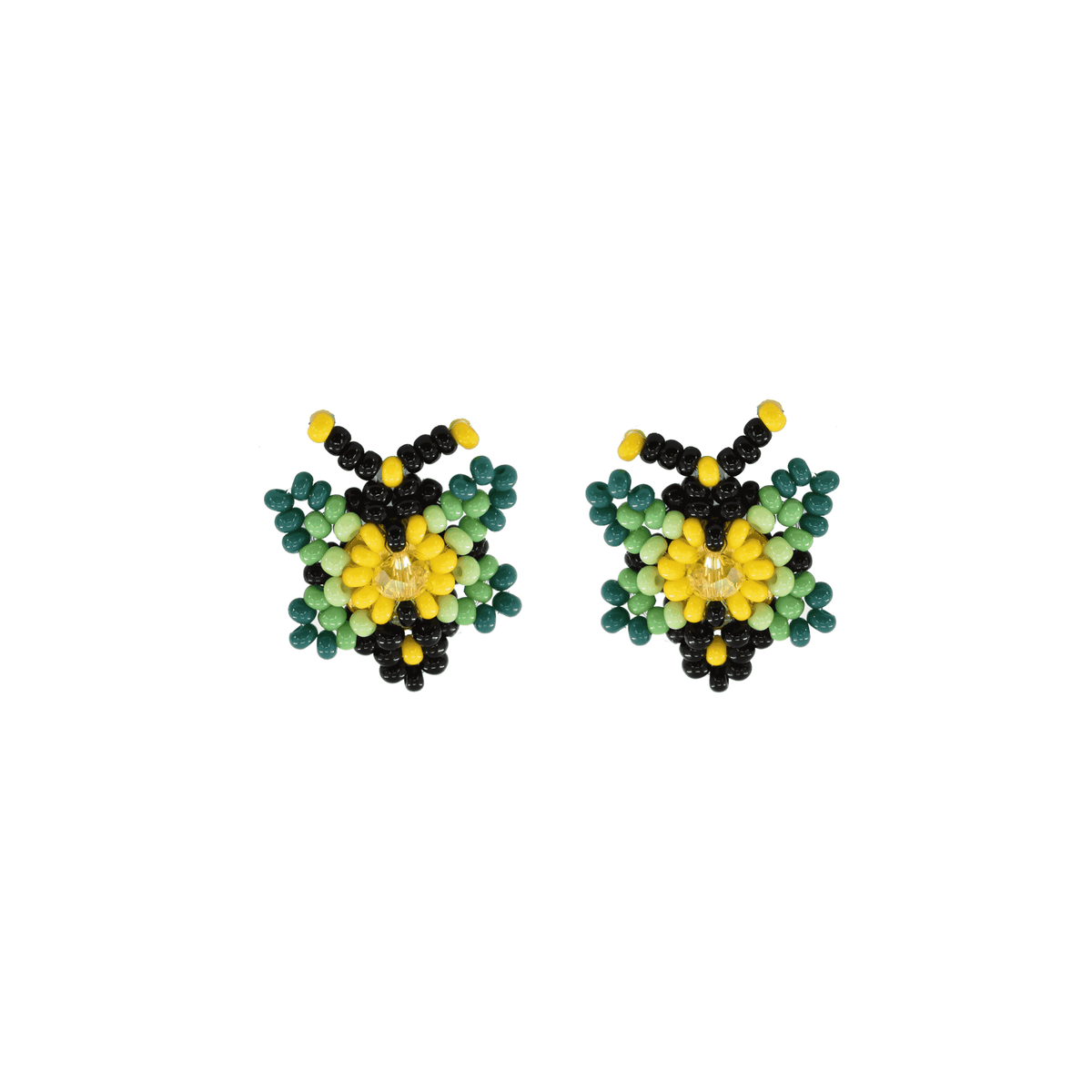 Butterfly Beaded Earrings - Josephine Alexander Collective