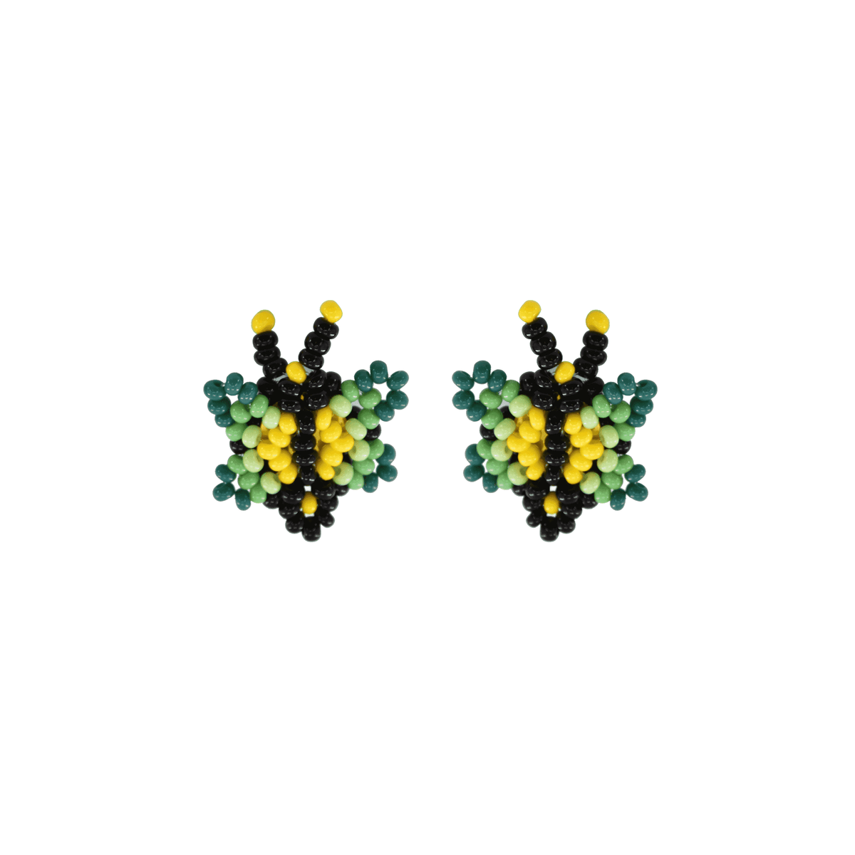 Butterfly Beaded Earrings - Josephine Alexander Collective