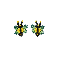 Butterfly Beaded Earrings - Josephine Alexander Collective