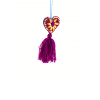 Heart Pom Tassel - Josephine Alexander Collective