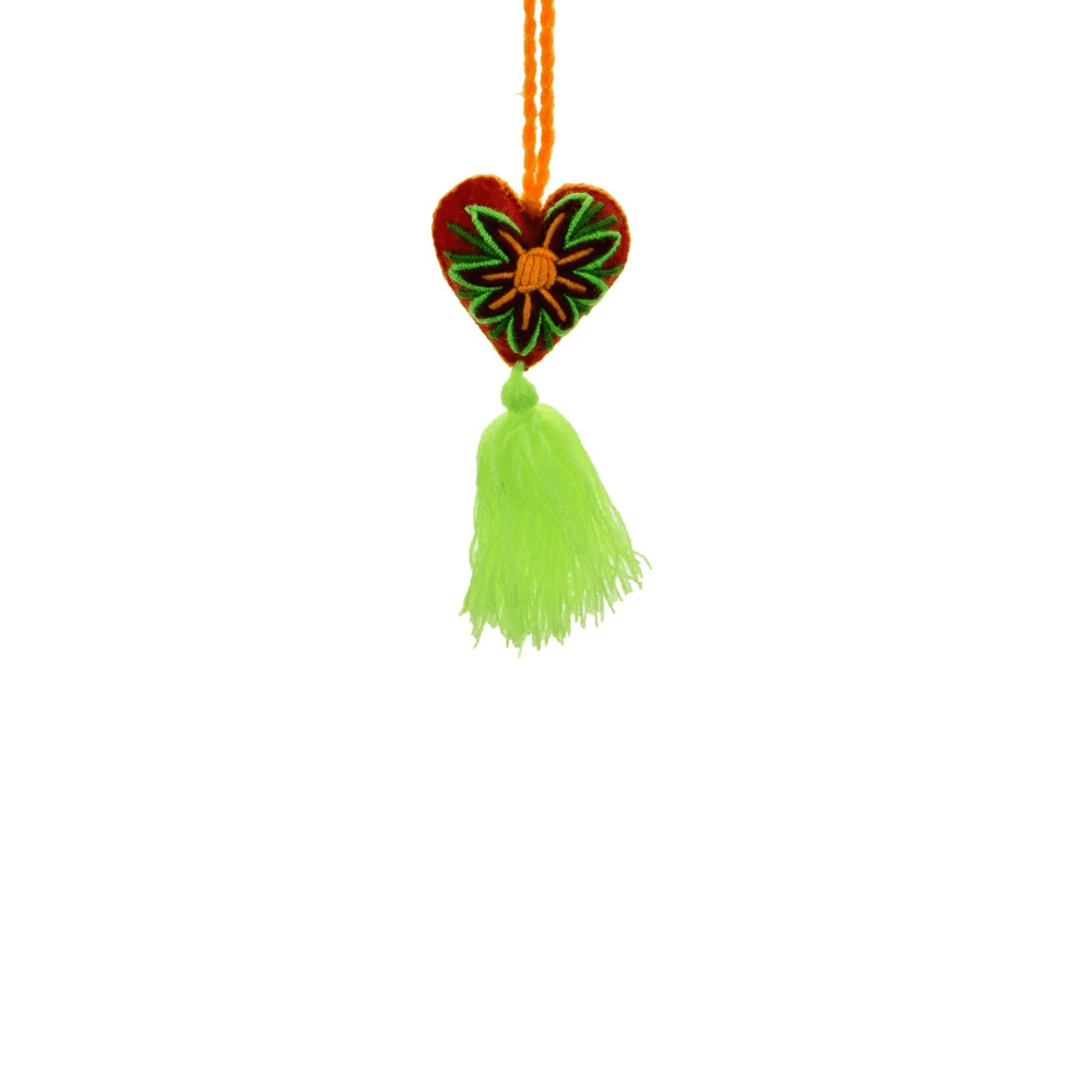 Heart Pom Tassel - Josephine Alexander Collective