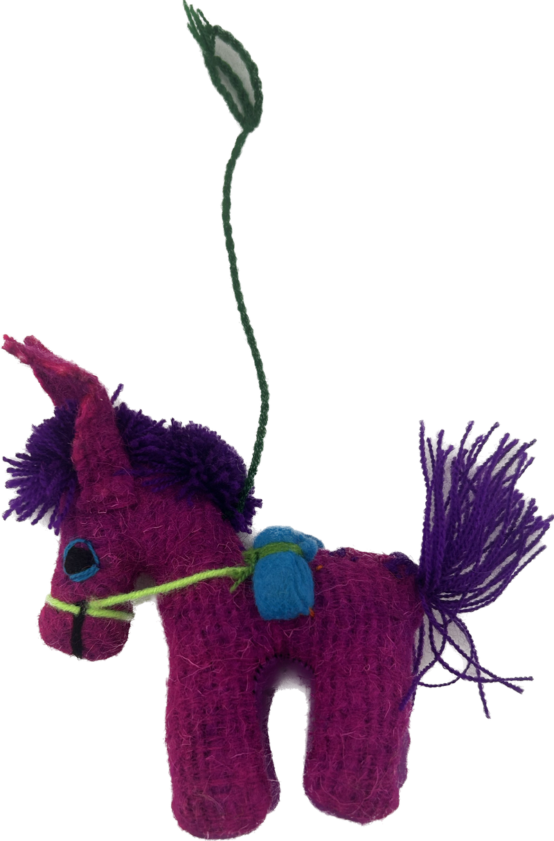 Animal Pom- Donkey Pom - Josephine Alexander Collective