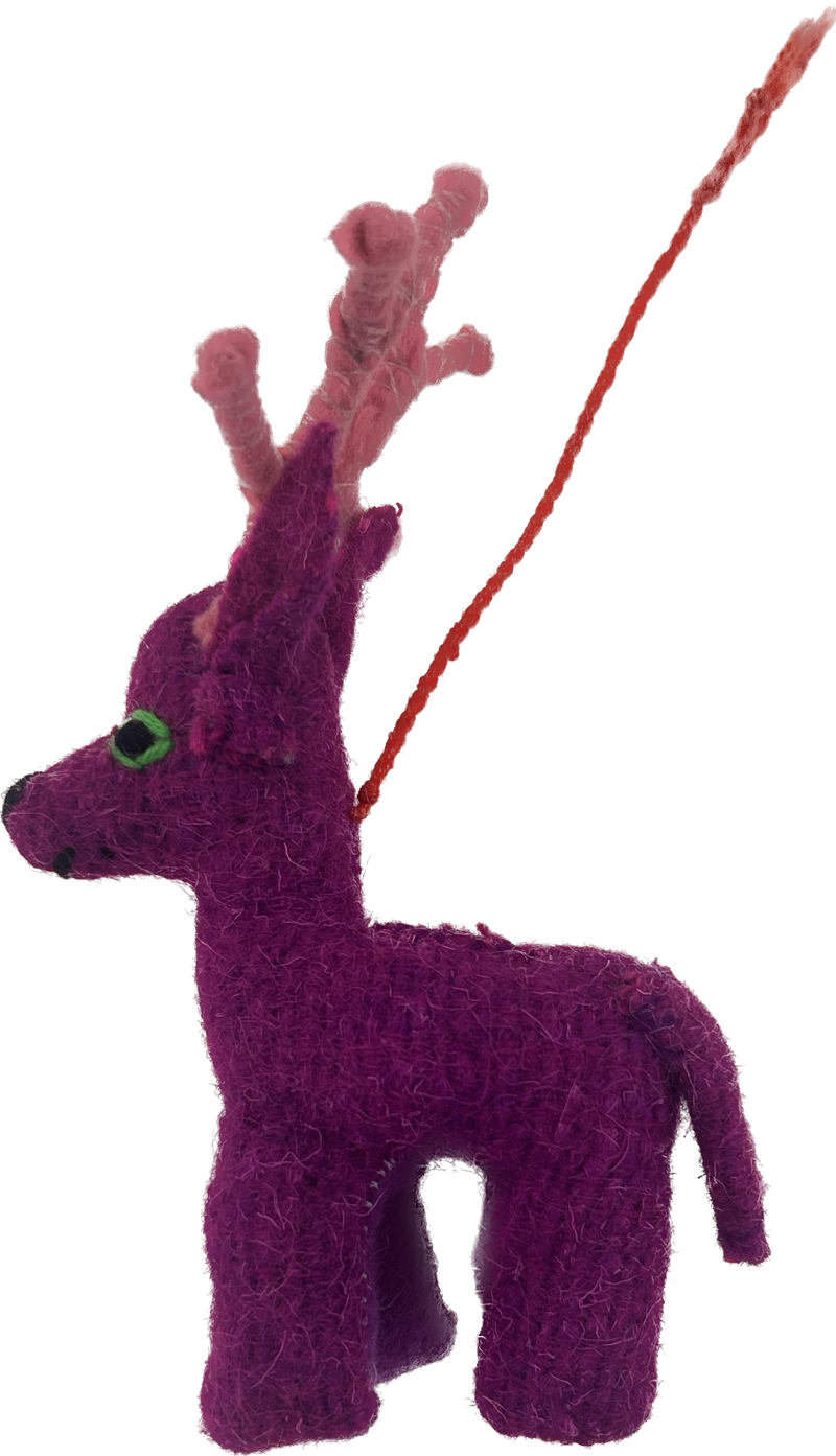 Animal Pom- Reindeer Pom - Josephine Alexander Collective