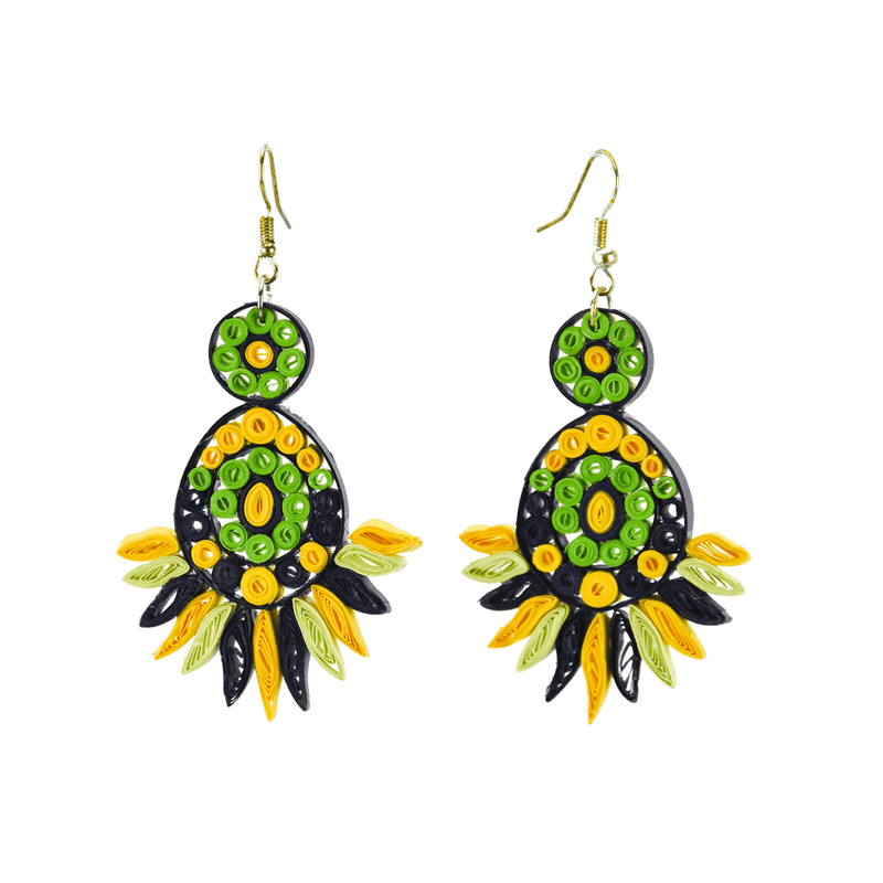 Beth Quilled Earrings (More Colors Available) - Josephine Alexander Collective