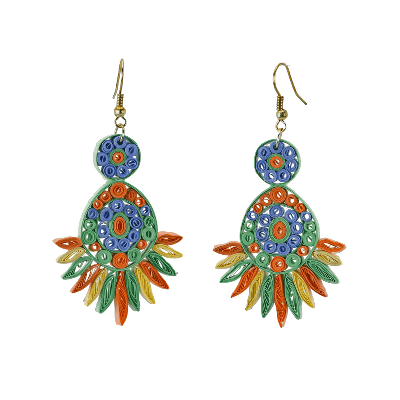 Beth Quilled Earrings (More Colors Available) - Josephine Alexander Collective