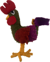 Animal Pom- Rooster - Josephine Alexander Collective