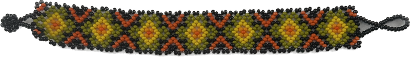 Beaded Bracelet in Lemon and Orange - Josephine Alexander Collective