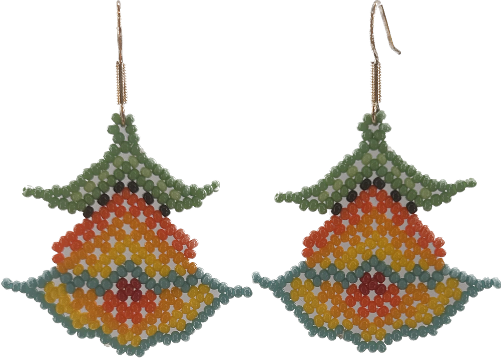 Amazon Earrings in Aqua - Josephine Alexander Collective