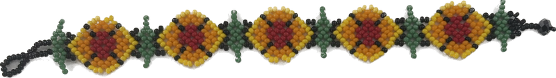 Beaded Spiral Bracelet- 7 - Josephine Alexander Collective