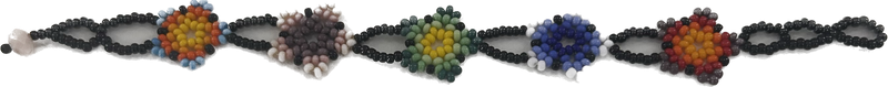 5 Flower Bracelet in Rainbow - Josephine Alexander Collective
