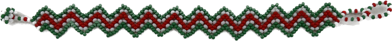 Holly Bracelet in Green , White and Red - Josephine Alexander Collective
