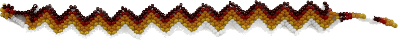 Holly Bracelet in Red Wave - Josephine Alexander Collective
