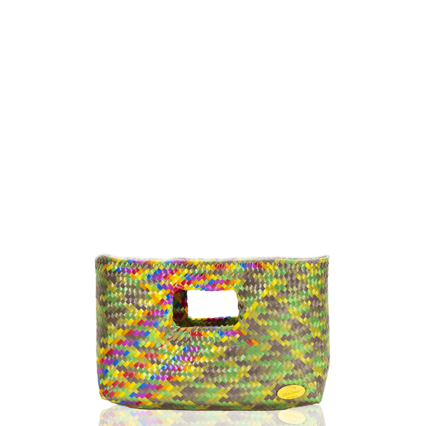 Alison Woven Clutch in Camo - Josephine Alexander Collective