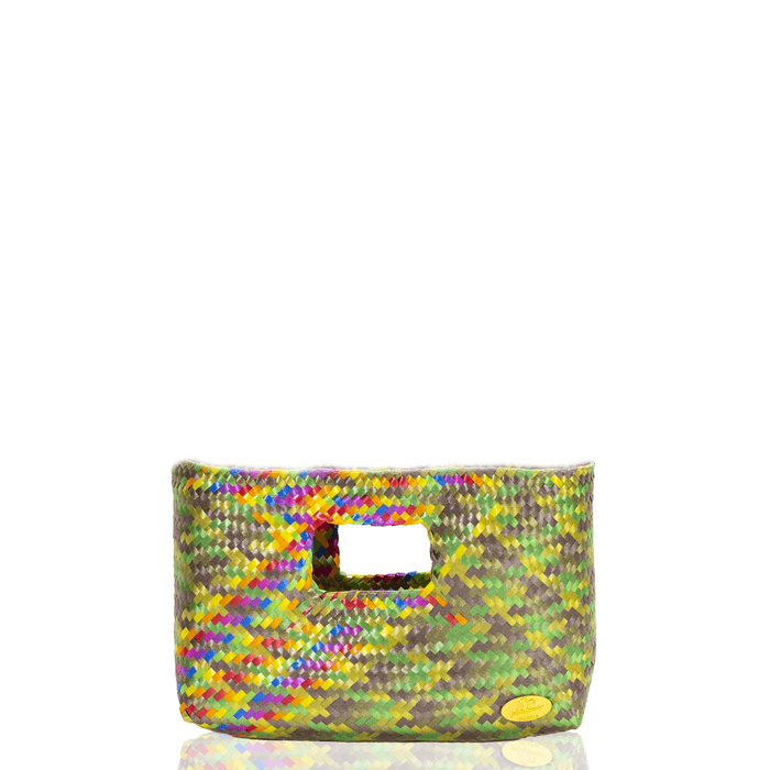 Alison Woven Clutch in Camo - Josephine Alexander Collective