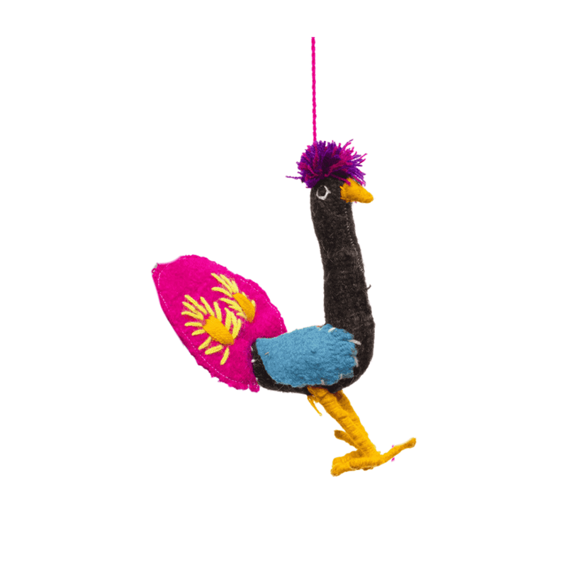 Animal Pom - Ostrich Pom - Josephine Alexander Collective
