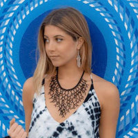Beaded Ocean Necklace - Josephine Alexander Collective