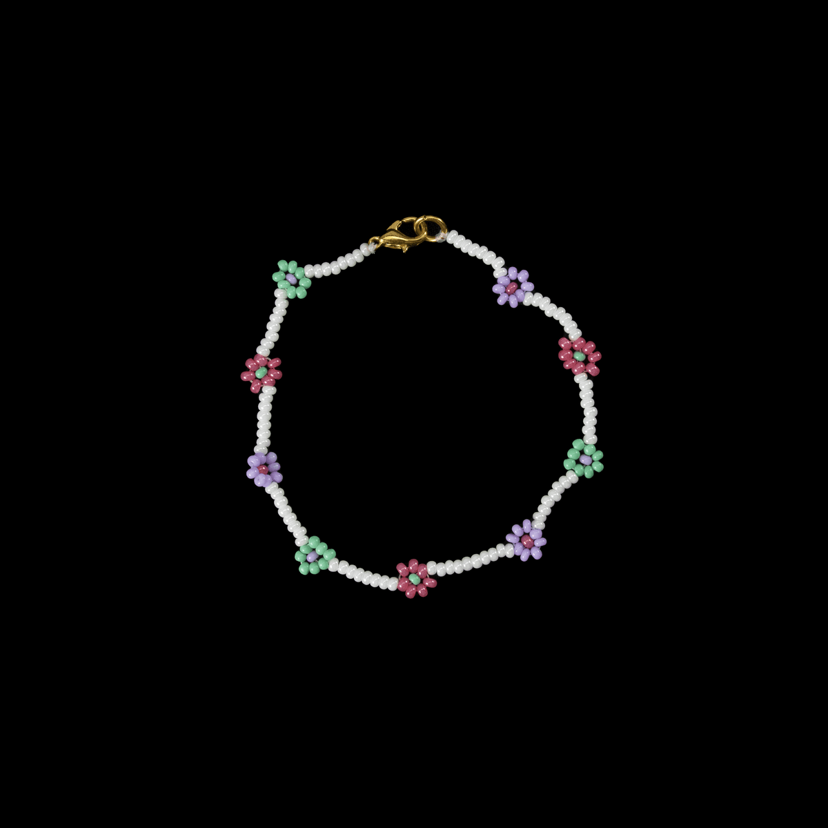 Beaded Daisy Bracelet - Josephine Alexander Collective