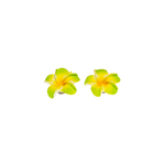 Tropical Flower Stud Earrings (More Colors Available) - Josephine Alexander Collective