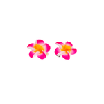 Tropical Flower Stud Earrings (More Colors Available) - Josephine Alexander Collective