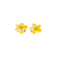 Tropical Flower Stud Earrings (More Colors Available) - Josephine Alexander Collective