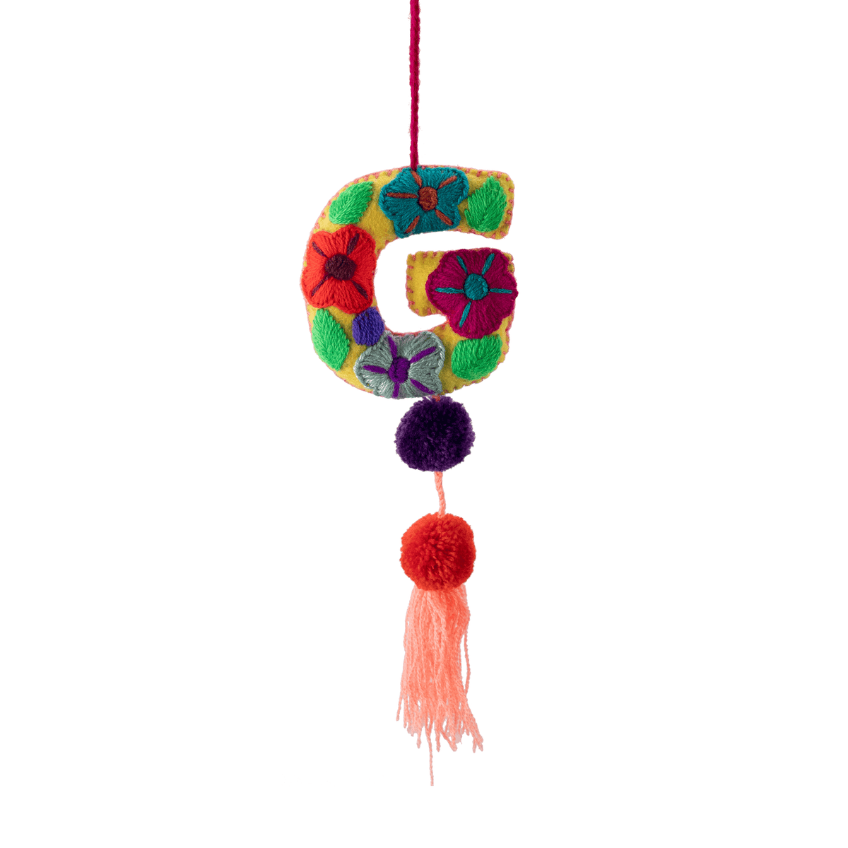 Letter Pom Tassel - Josephine Alexander Collective