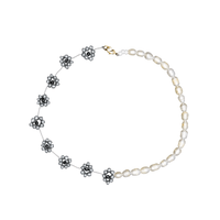 Pearl and Daisy Necklace - Josephine Alexander Collective
