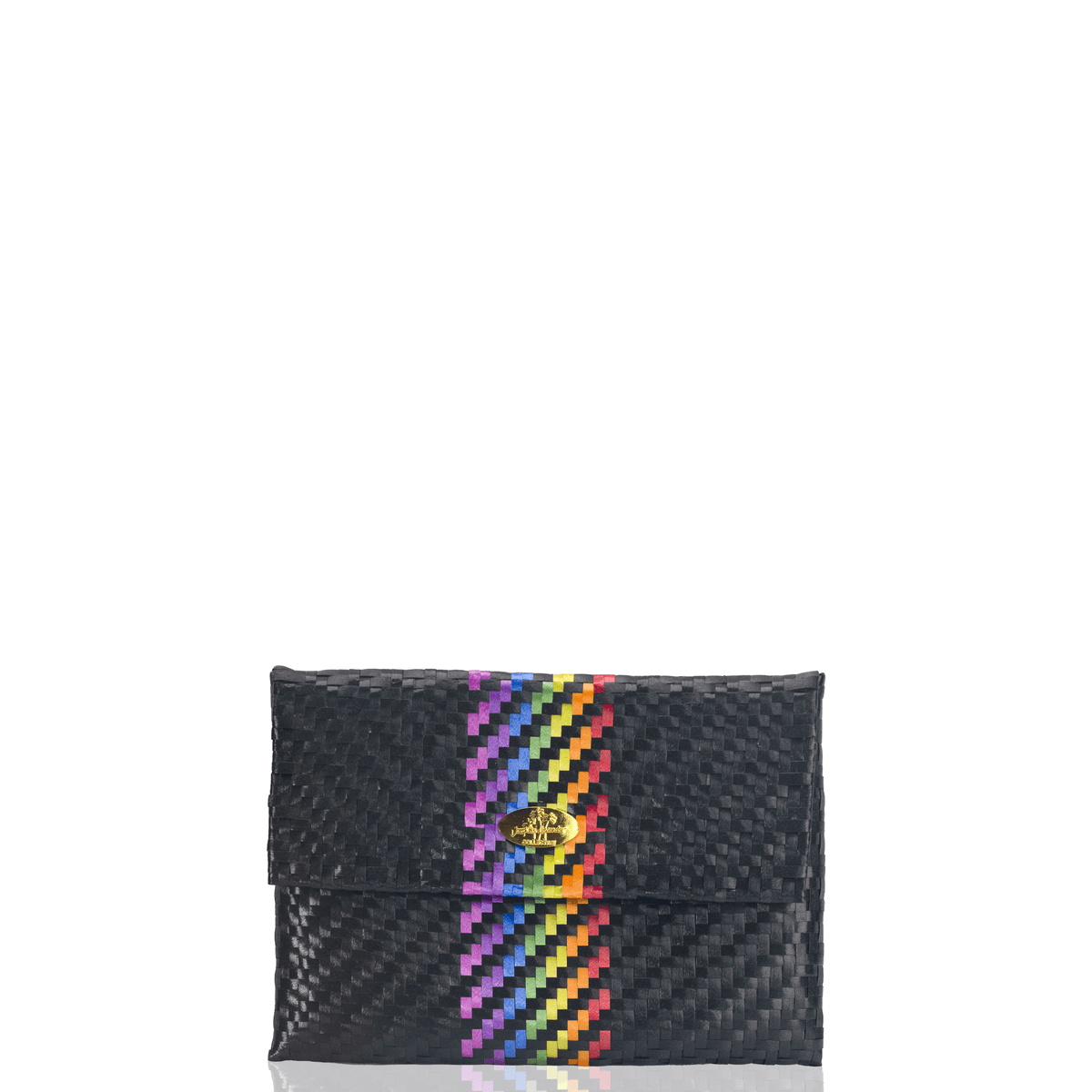 Ashlyn Clutch in Splash of Rainbow - Josephine Alexander Collective