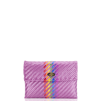 Ashlyn Clutch in Splash of Rainbow - Josephine Alexander Collective