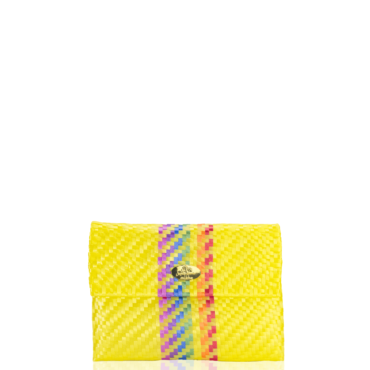 Ashlyn Clutch in Splash of Rainbow - Josephine Alexander Collective