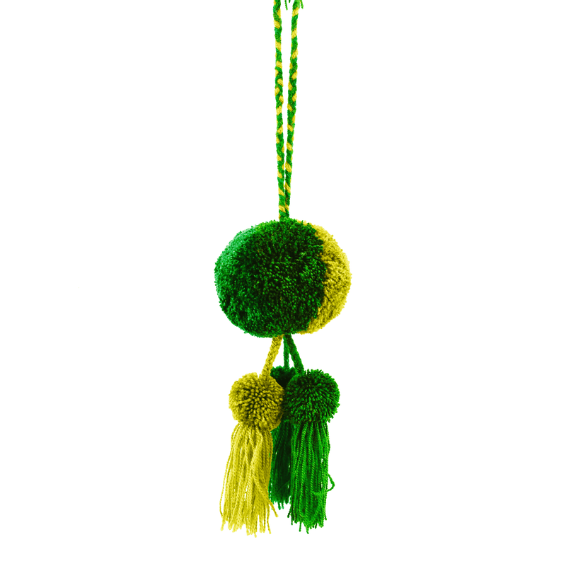 Leila Triple Pom Tassel - Josephine Alexander Collective