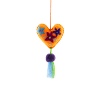 Martha Heart Tassel - Josephine Alexander Collective