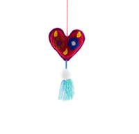 Martha Heart Tassel - Josephine Alexander Collective