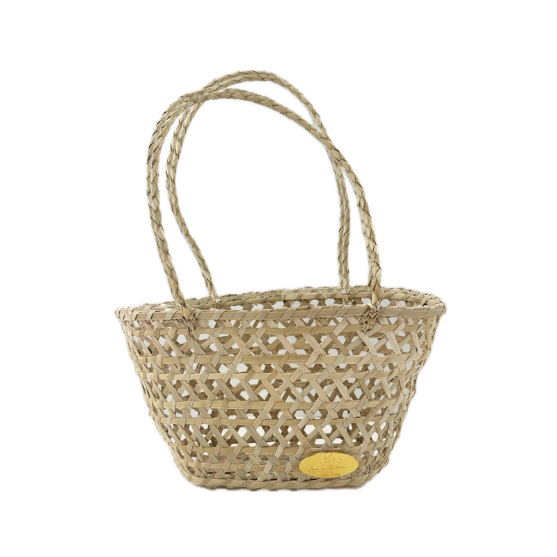 The Mini Straw Basket - Josephine Alexander Collective